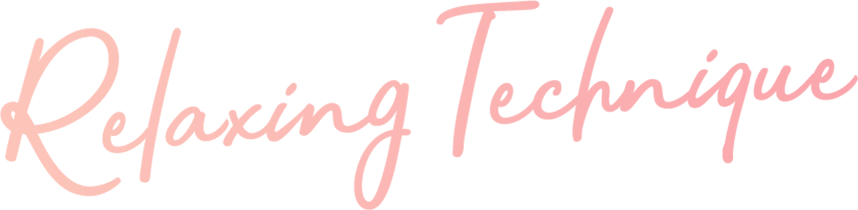 Relaxing Technique